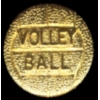 VOLLEYBALL PIN GOLD VOLLEYBALL PIN